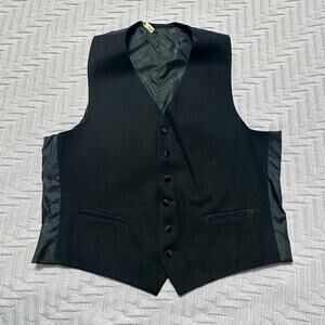 Vintage YSL black vest size M